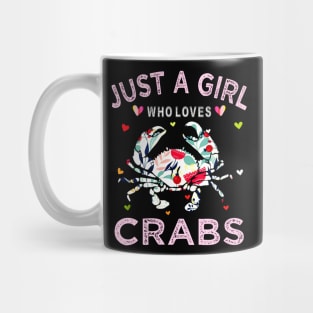 Just A Girl Who Loves Crab Gift Mug